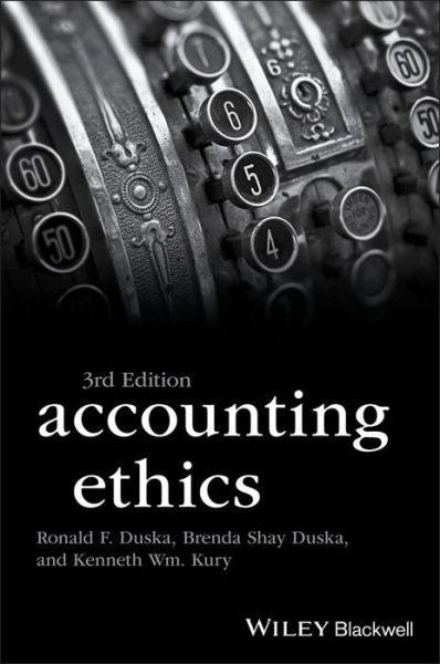 Cover for Duska, Ronald F. (The American College) · Accounting Ethics - Foundations of Business Ethics (Paperback Book) (2018)