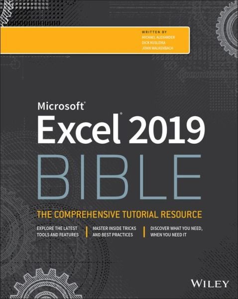 Cover for Michael Alexander · Excel 2019 Bible - Bible (Paperback Book) (2018)