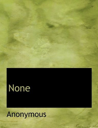 None - Anonymous - Bøger - BiblioLife - 9781140361787 - 6. april 2010