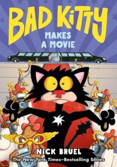 Cover for Nick Bruel · Bad Kitty Makes a Movie (Graphic Novel) (Hardcover Book) (2023)