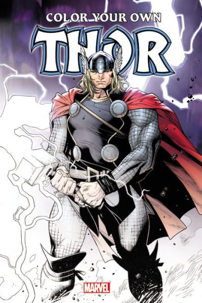 Color Your Own Thor - Marvel Comics - Bøker - Marvel Comics - 9781302903787 - 17. oktober 2017