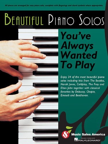 Beautiful Piano Solos - Hal Leonard Corp. - Bøker - Music Sales America - 9781423499787 - 1. september 2011