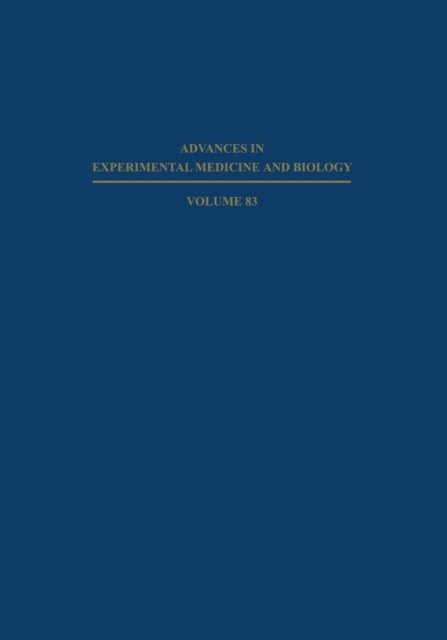 Function and Biosynthesis of Lipids - Advances in Experimental Medicine and Biology - N Bazan - Books - Springer-Verlag New York Inc. - 9781468432787 - December 12, 2012