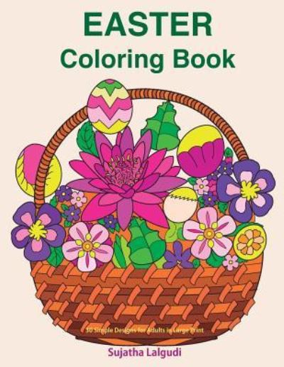 Cover for Sujatha Lalgudi · Easter Coloring Book (Paperback Book) (2017)