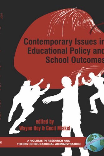 Cover for Cecil G. Miskel (Editor) Wayne K. Hoy (Editor) · Contemporary Issues in Educational Policy and School Outcomes (Research and Theory in Educational Administration) (Hardcover Book) (2006)