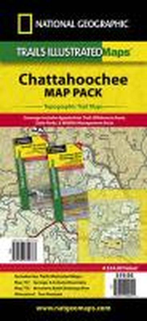 Cover for National Geographic Maps · Chattahoochee National Forest, Map Pack Bundle: Trails Illustrated Other Rec. Areas (Kort) (2020)