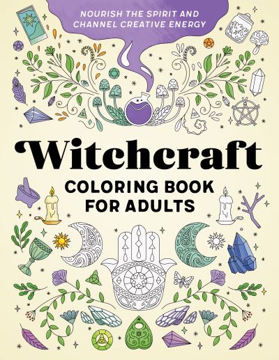 Cover for Callisto Media · Witchcraft Coloring Book for Adults (Paperback Book) (2022)