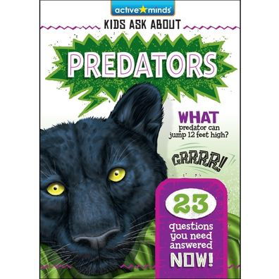 Cover for Kenn Goin · Kids Ask about Predators (Inbunden Bok) (2022)