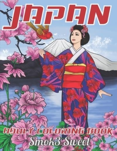 Cover for Smok3 Sweet · Japan Coloring Book (Paperback Bog) (2019)