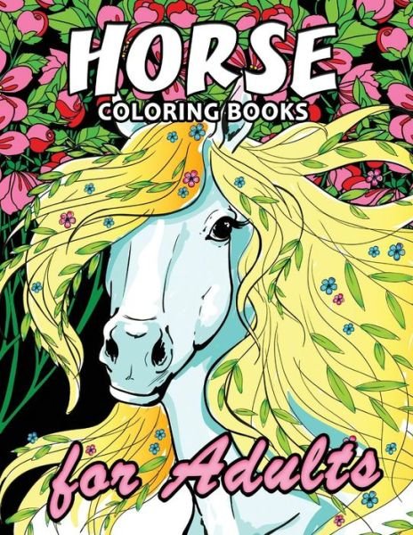 Cover for Kodomo Publishing · Horse Coloring Book (Paperback Book) (2018)