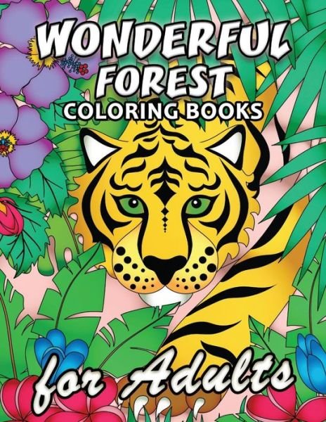 Cover for Kodomo Publishing · Wonderful Forest Coloring book (Paperback Book) (2018)