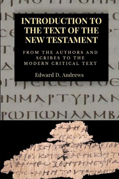 Cover for Edward D Andrews · Introduction to the Text of the New Testament (Taschenbuch) (2019)