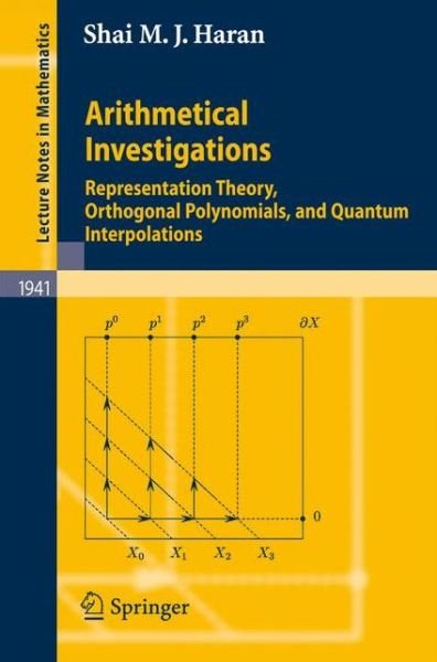 Cover for Shai M.j. Haran · Arithmetical Investigations: Representation Theory, Orthogonal Polynomials, and Quantum Interpolations - Lecture Notes in Mathematics (Paperback Book) (2008)