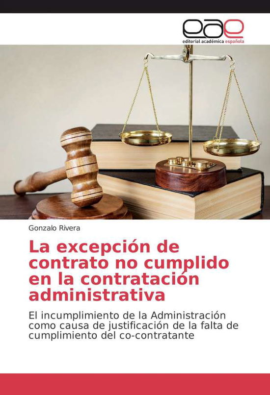 Cover for Rivera · La excepción de contrato no cump (Book)