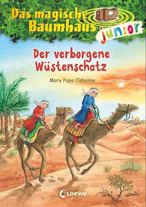 Das magische Baumhaus junior (Band 31) - Der verborgene Wüstenschatz - Mary Pope Osborne - Books - Loewe - 9783743212787 - August 17, 2022