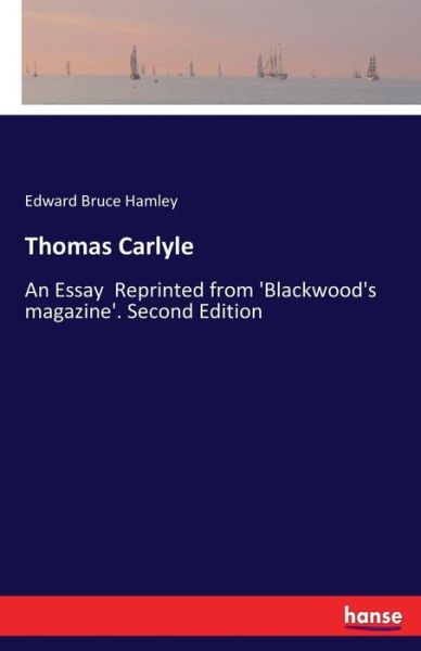 Cover for Edward Bruce Hamley · Thomas Carlyle (Paperback Book) (2017)