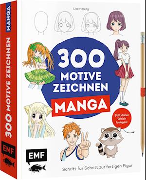 Cover for Lise Herzog · 300 Motive zeichnen – Manga (Book) (2024)