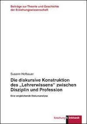 Cover for Hofbauer · Die diskursive Konstruktion de (Bog)
