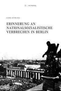 Cover for Kühling · Erinnerung an nationalsozialist (Bog)
