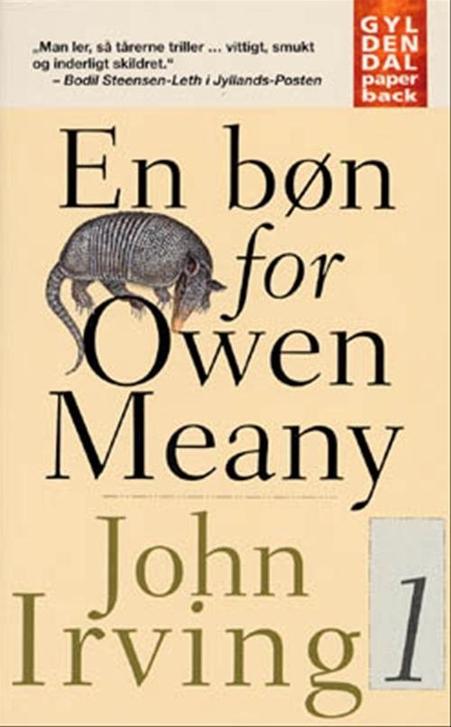 Cover for John Irving · Gyldendals Paperbacks: En bøn for Owen Meany, Bind 1 (Paperback Book) [4th edition] (1995)