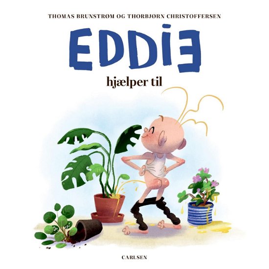 Cover for Thomas Brunstrøm · Eddie: Eddie hjælper til (Inbunden Bok) [1:a utgåva] (2022)