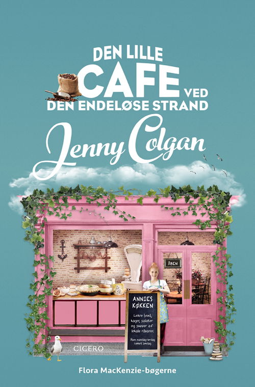 Cover for Jenny Colgan · Den lille cafe ved den endeløse strand (Bound Book) [1st edition] (2020)