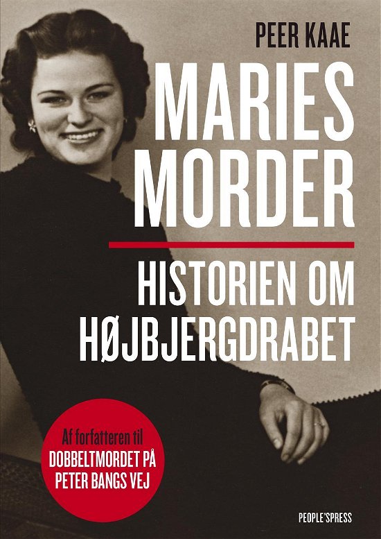 Cover for Peer Kaae · Maries morder (Sewn Spine Book) [1st edition] (2017)