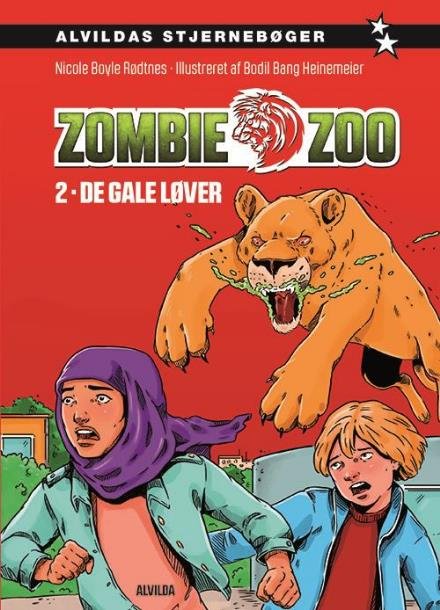 Cover for Nicole Boyle Rødtnes · Zombie zoo: Zombie Zoo 2: De gale løver (Bound Book) [1º edição] (2017)