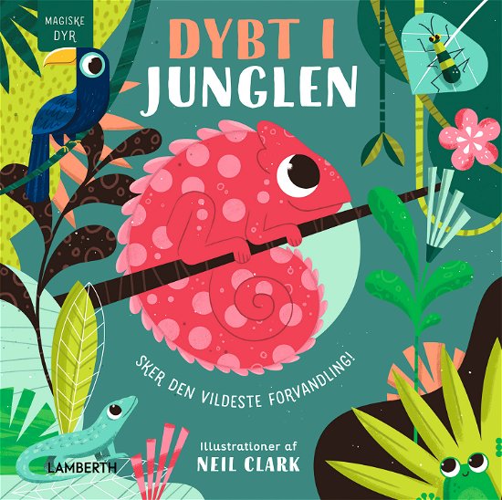 Cover for Neil Clark · Dybt i junglen (Pappbok) (2023)