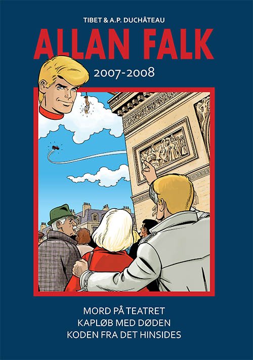 Cover for Duchâteau · Allan Falk: Allan Falk 2007-2008 (Indbundet Bog) [1. udgave] (2018)