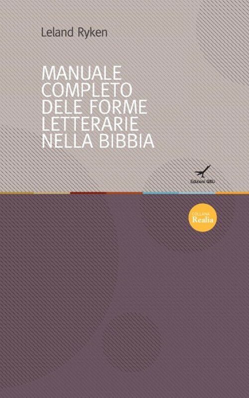 Cover for Leland Ryken · Il Manuale Completo Delle Forme Letterarie Nella Bibbia (Book)