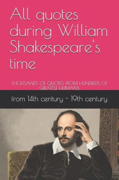 Cover for Eshana Dewranga Abeysekara · All quotes during William Shakespeare's time (Paperback Book) (2020)