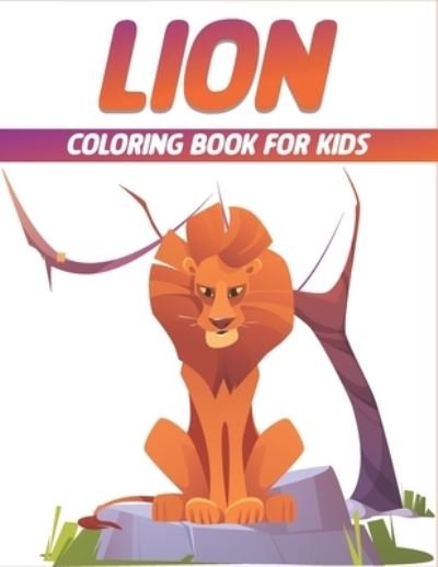 Cover for Rr Publications · Lion Coloring Book For Kids (Paperback Book) (2021)
