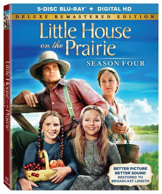 Cover for Little House on the Prairie Season 4 Collection (Blu-ray) (2015)