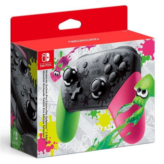 Nintendo Switch Pro Controller Splatoon 2 Edition - Nintendo - Jeux -  - 0045496430788 - 