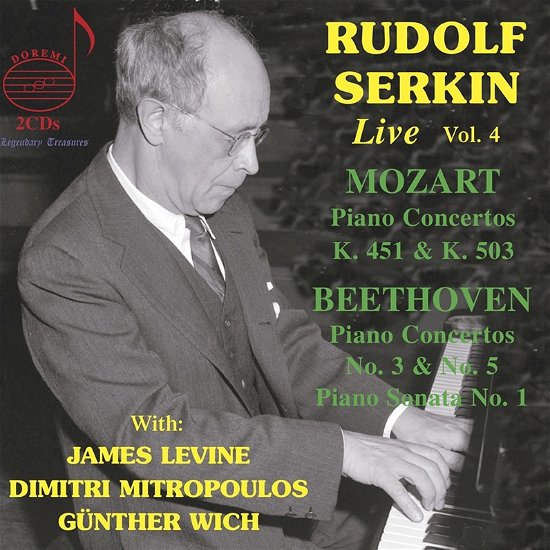 Rudolf Serkin: Live - Rudolf Serkin - Musik - DOREMI - 0061297817788 - 12. august 2022