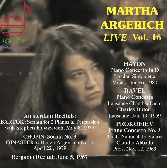 Martha Argerich Live, Vol. 16 - Martha Argerich - Muziek - CLASSICAL - 0061297820788 - 25 augustus 2023