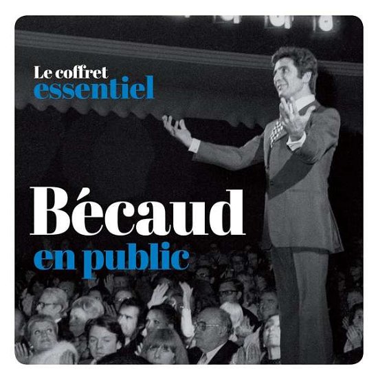 Cover for Gilbert Becaud · Le Coffret Essentiel en Public (CD) (2017)