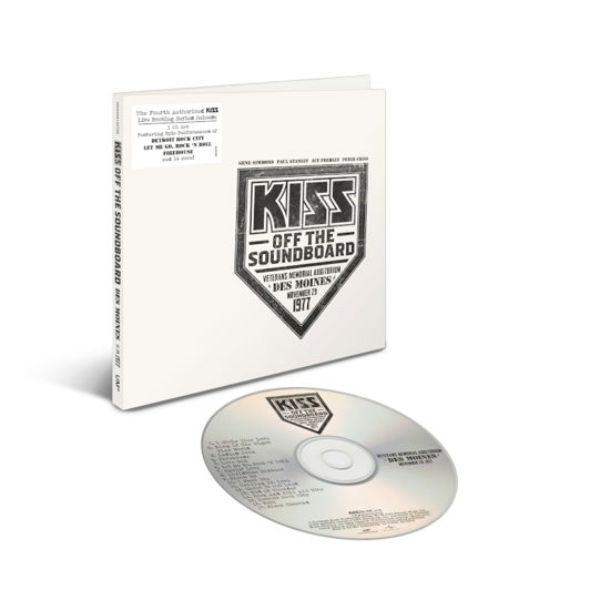 Kiss off the Soundboard: Live Des Moines De - Kiss - Musik - UNIVERSAL - 0602448142788 - 9. september 2022