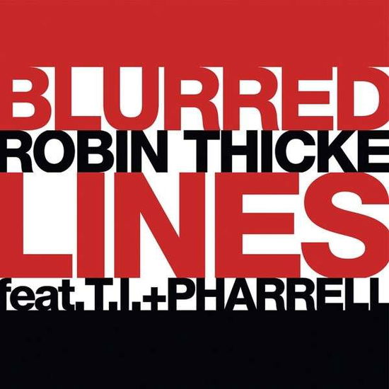 Cover for Robin Thicke · Blurred Lines Std/ex (CD) [Explicit edition] (2013)