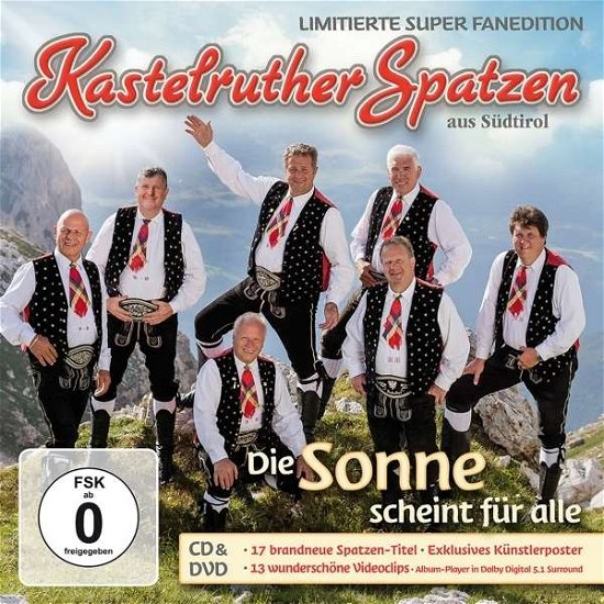 Cover for Kastelruther Spatzen · Die Sonne Scheint Fuer Alle: Super Fan Edition (CD) (2016)