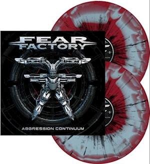 Aggression Continuum (Red & Blue Swirl W/ Black) - Fear Factory - Música - NUCLEAR BLAST - 0727361584788 - 20 de maio de 2022