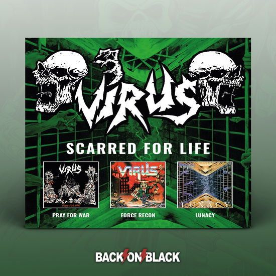 Virus · Scarred for Life (CD) (2021)