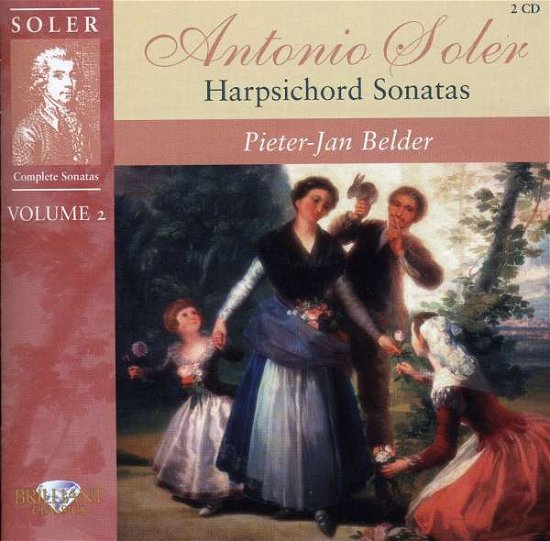 Cover for Soler / Belder · Harpsichord Sonatas 2 (CD) (2015)