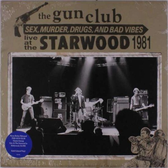 Cover for Gun Club · Bf 2021 - Live at the Starwood (LP) (2021)