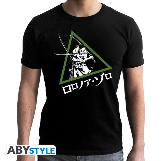 Cover for T-Shirt Männer · ONE PIECE - Tshirt Zoro man SS black - new fit (MERCH) (2019)