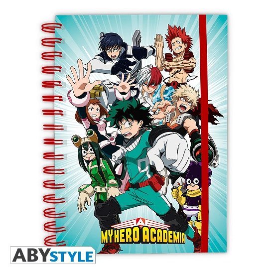 Notebook Heroes - My Hero Academia - Notebook - Merchandise - ABYSSE UK - 3700789278788 - July 5, 2019