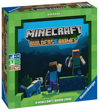 Cover for Minecraft: Builders &amp; Biomes - The Board Game (SPEL) (2020)