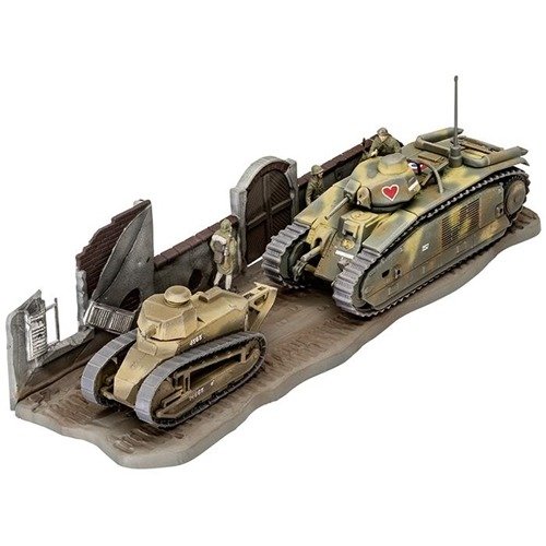 Cover for Revell · Char B.1 bis + Renault FT.17 (MERCH)