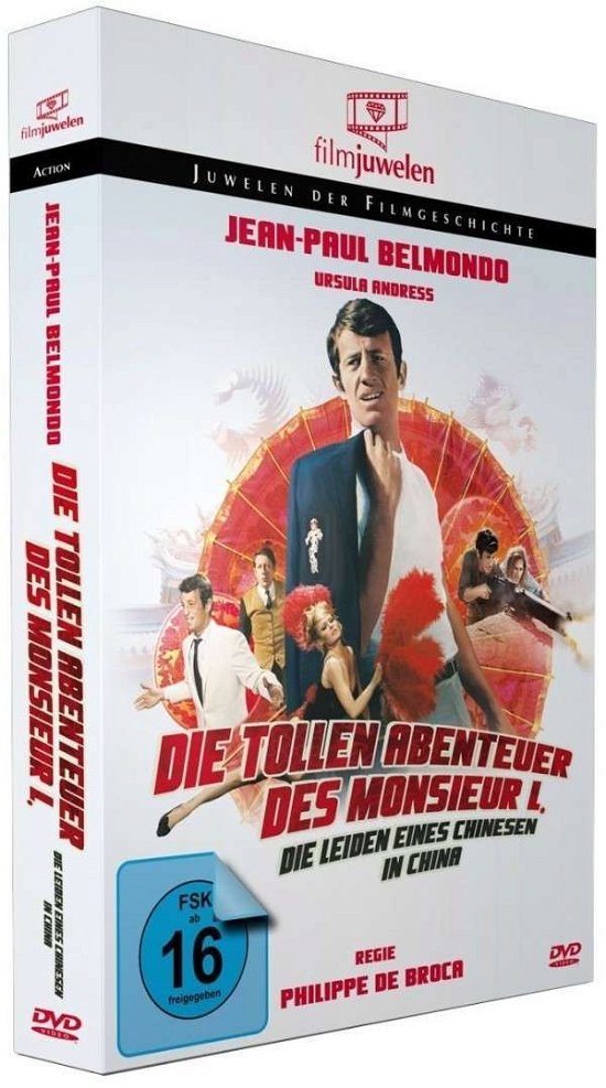 Cover for Jean-paul Belmondo · Die Tollen Abenteuer Des Monsi (DVD) (2014)